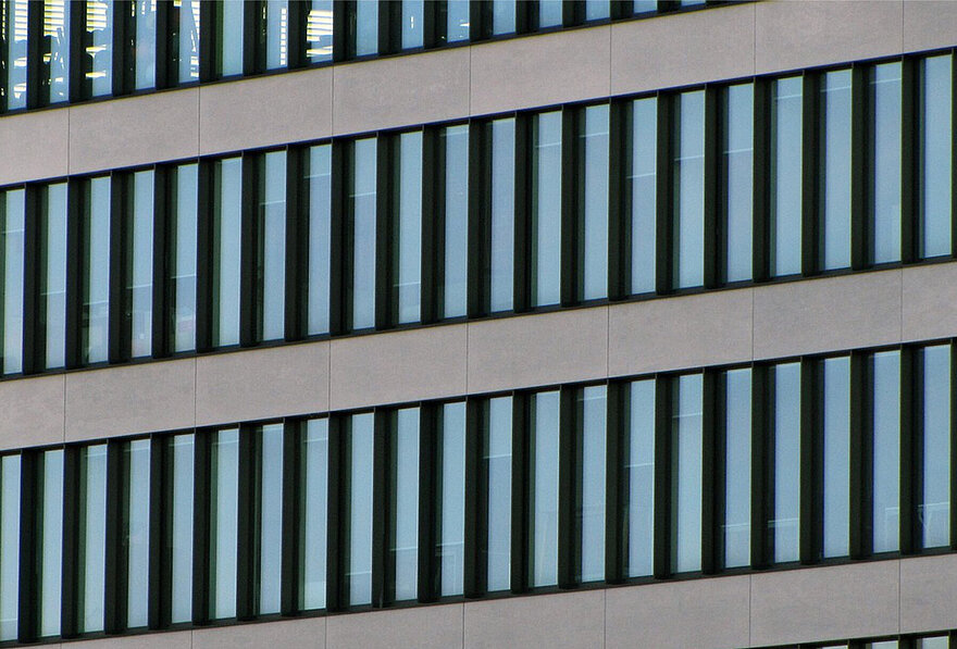 Fassade mit Glasbauelementen - SIGAB